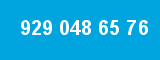 929 048 65 76 929 048 65 76
